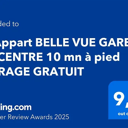 L' Belle Vue Gare Et Centre 10 Mn A Pied Garage Gratuit * Colmar